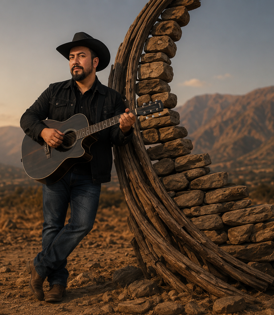 Mauricio Rojas en el paisaje del norte chico